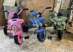 Triple Lights Baby Tricycle 1 to 4 Years