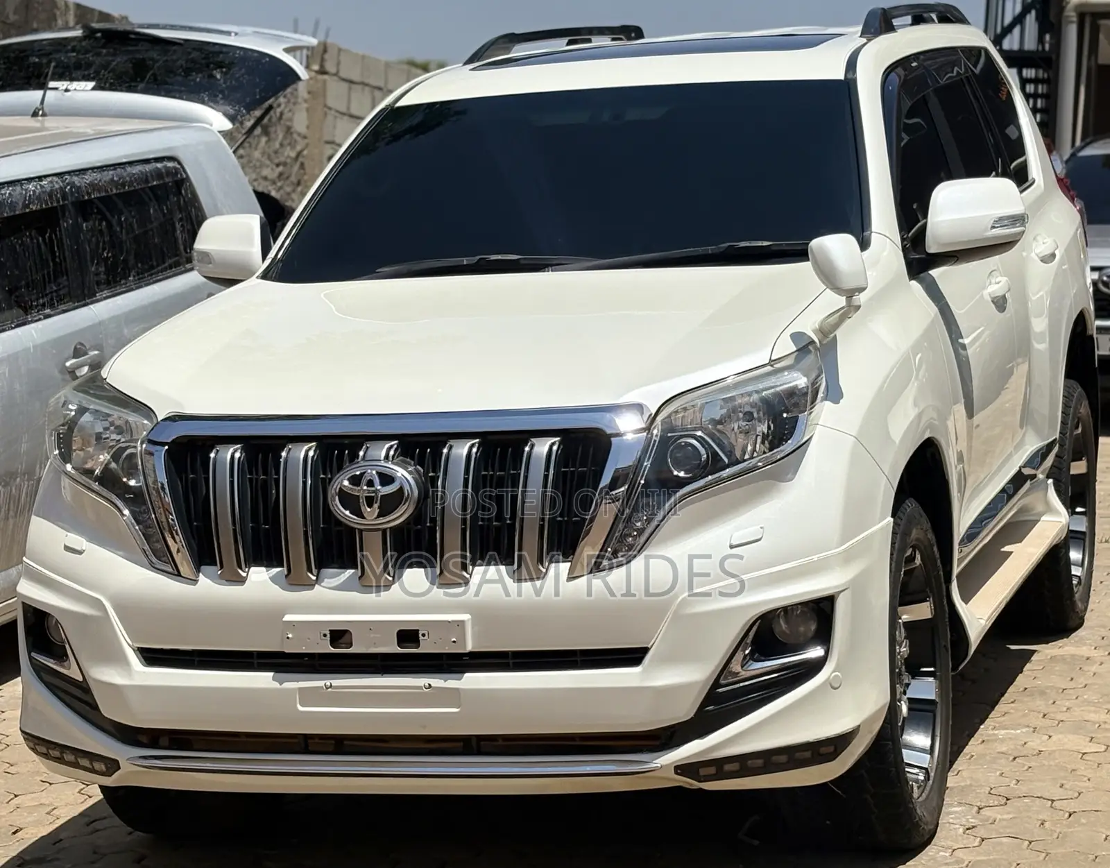 Toyota Land Cruiser Prado 2.7 VVT-i 2015 White