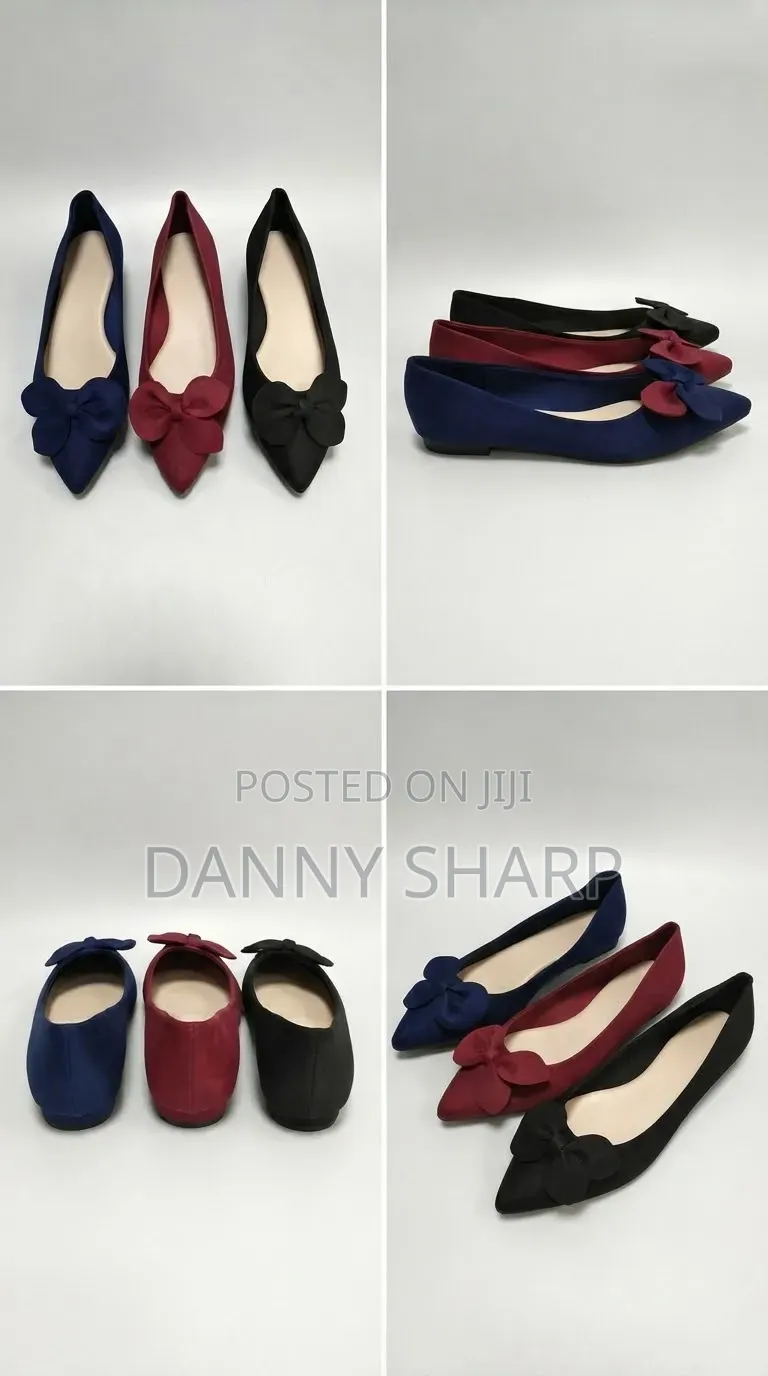 Elegant Ladies Pointed Flat Shoes