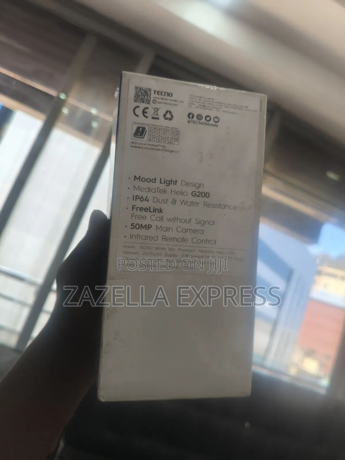 New Tecno Spark Slim 256 GB White