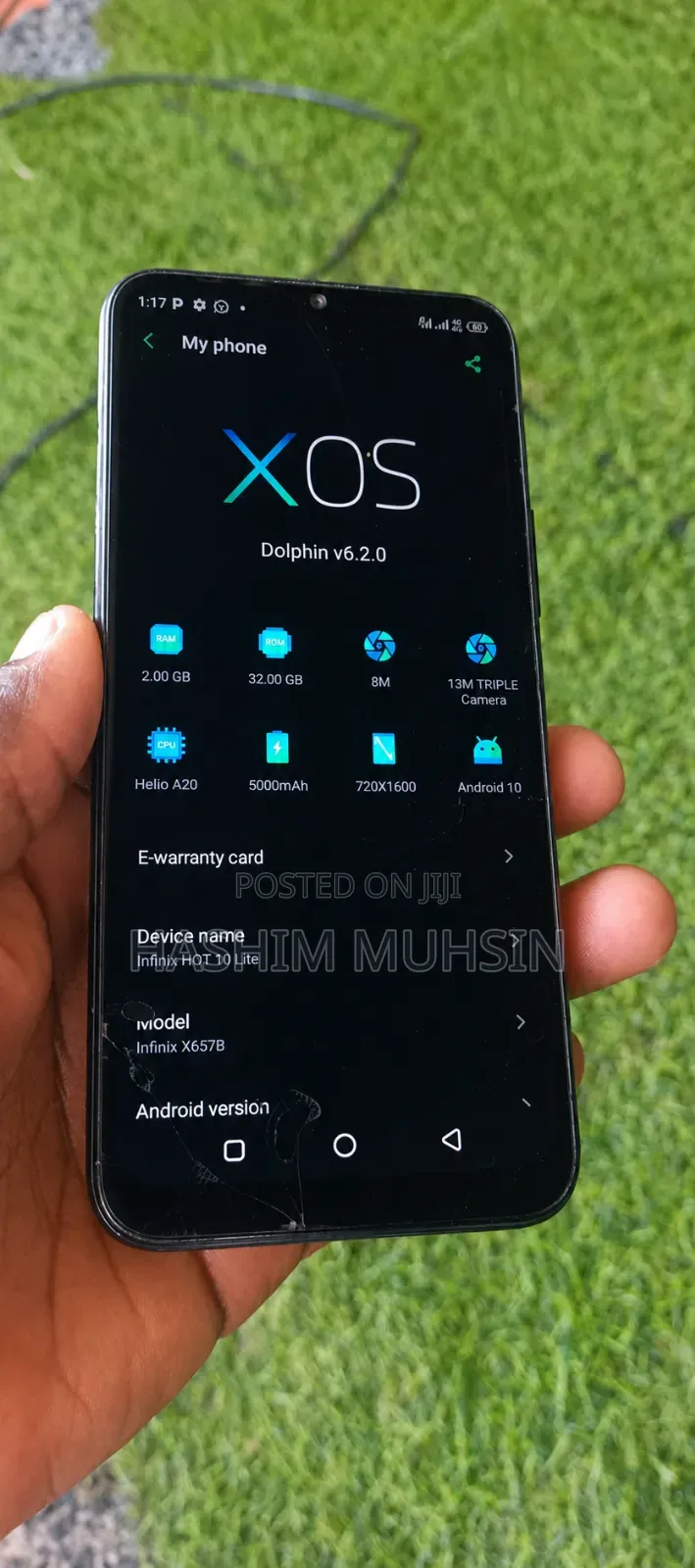 Infinix Hot 10 Lite 32 GB Blue