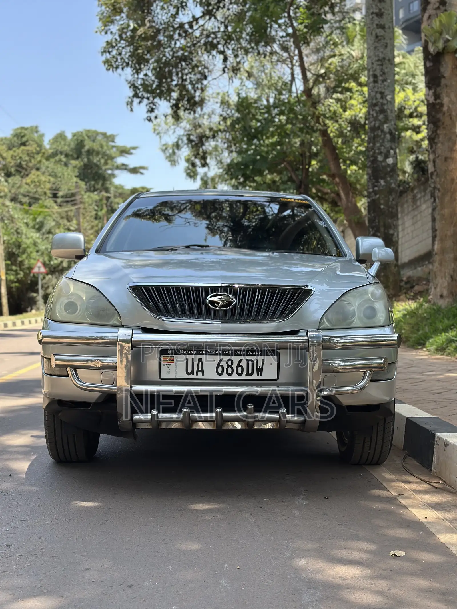 Toyota Harrier 2008 Gray