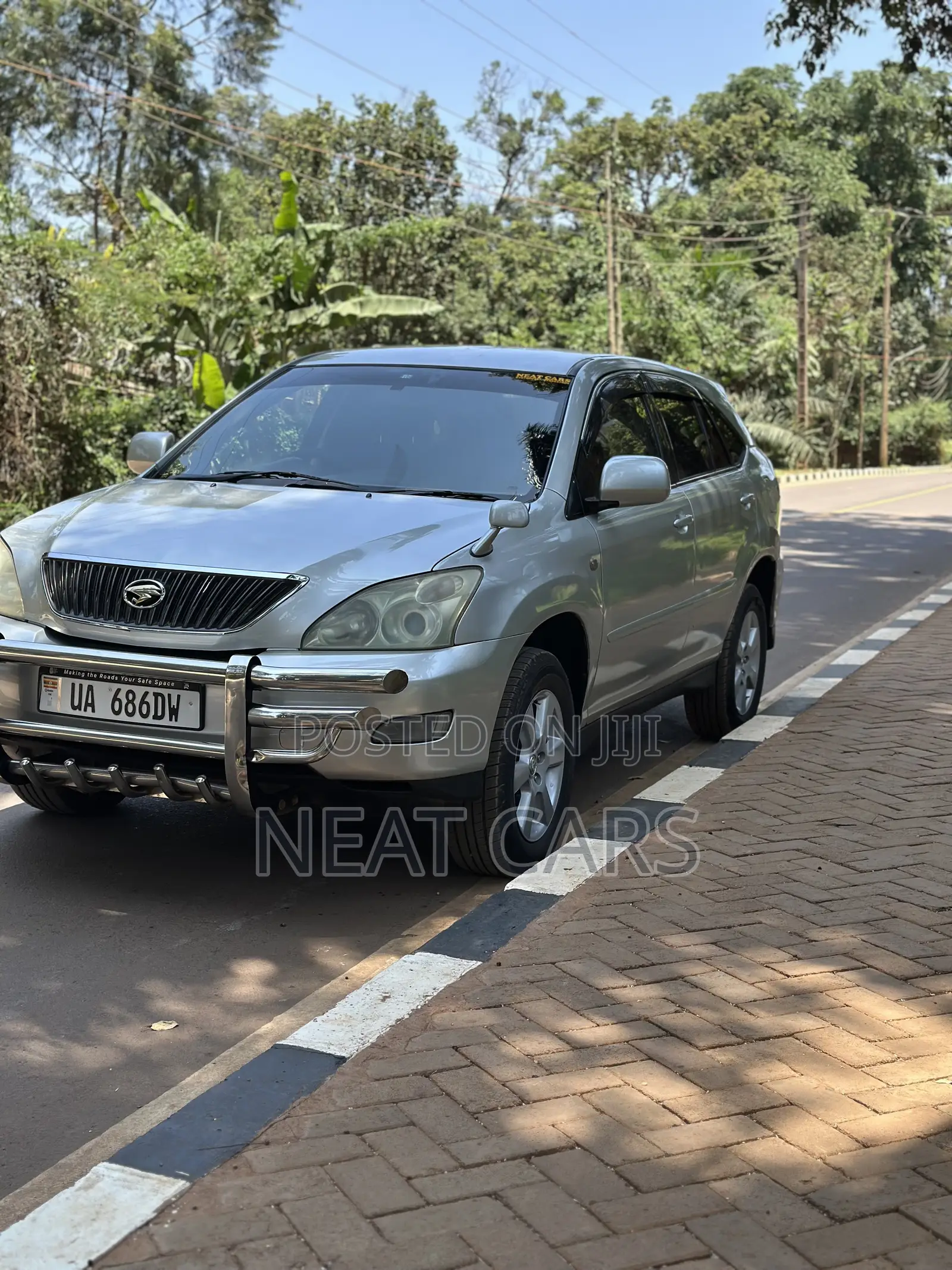 Toyota Harrier 2008 Gray
