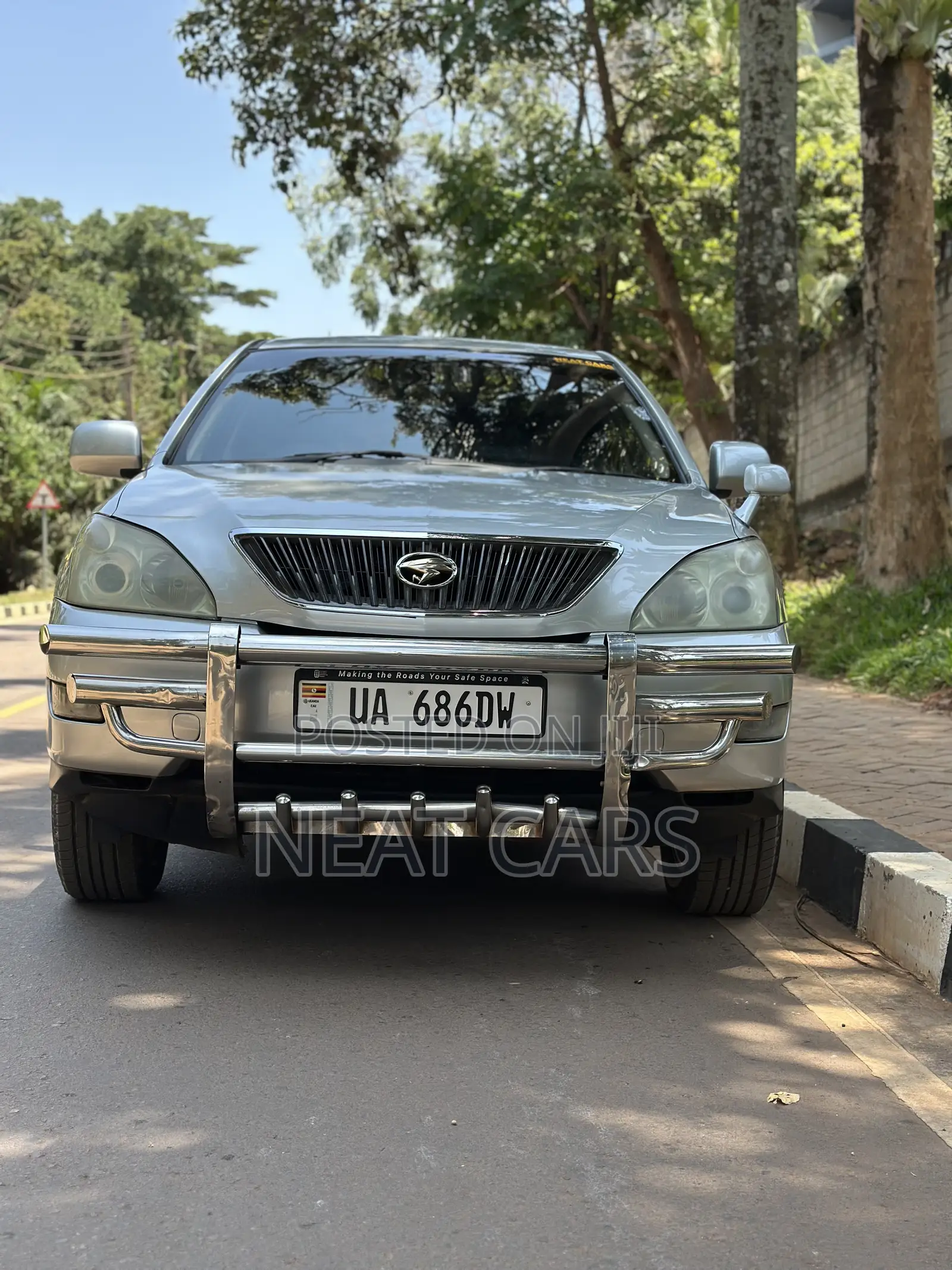 Toyota Harrier 2008 Gray