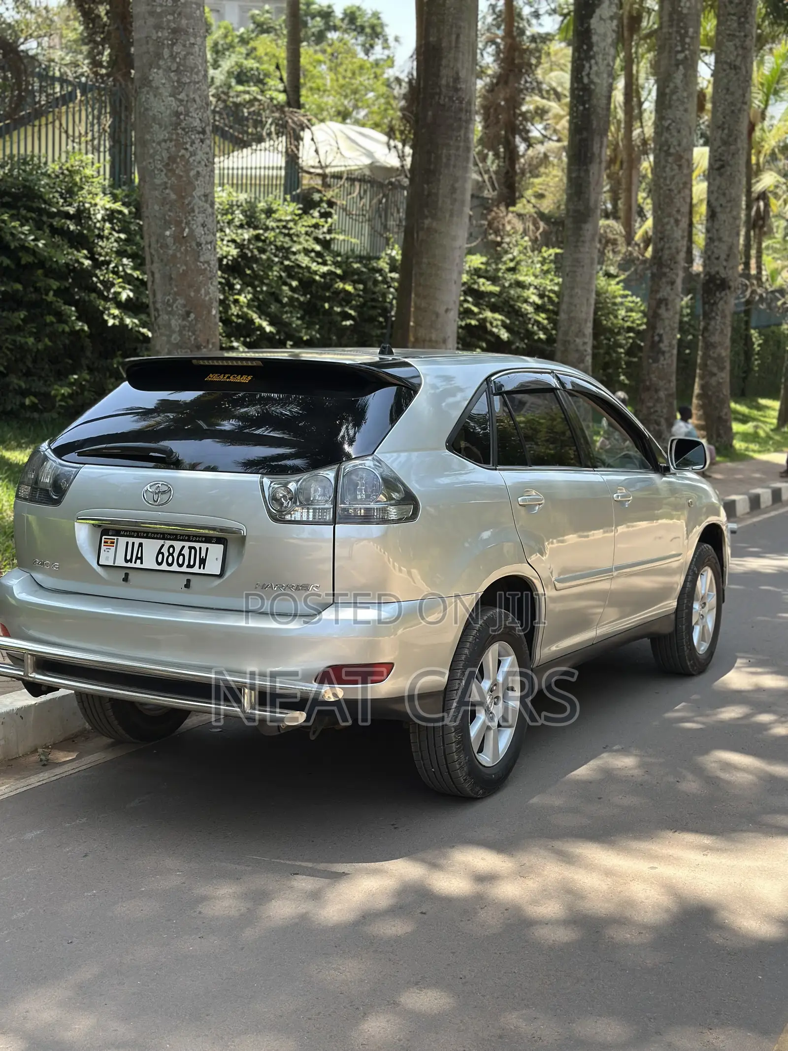 Toyota Harrier 2008 Gray