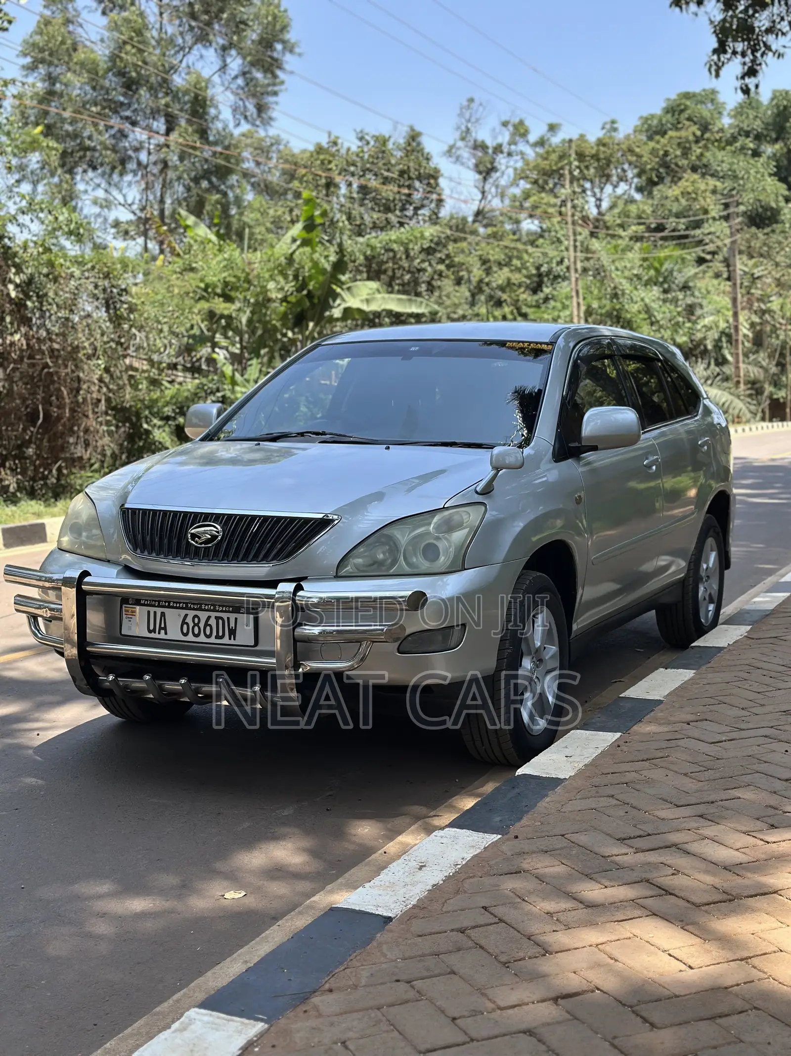 Toyota Harrier 2008 Gray
