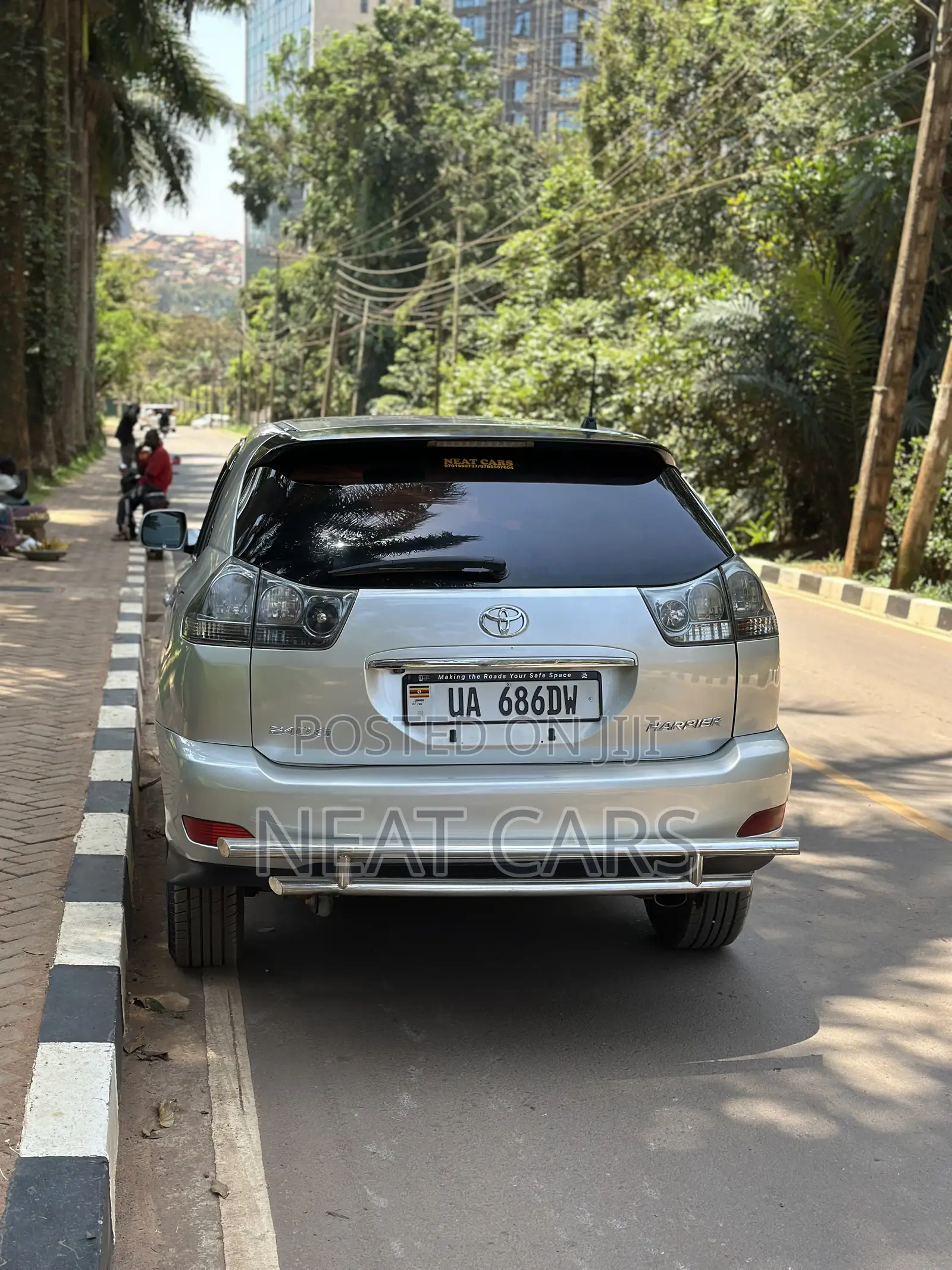 Toyota Harrier 2008 Gray