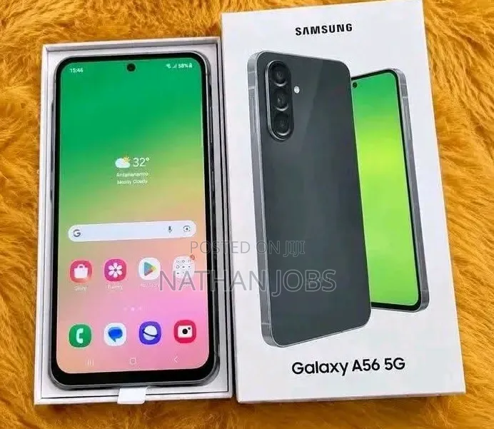 New Samsung Galaxy A56 256 GB Black