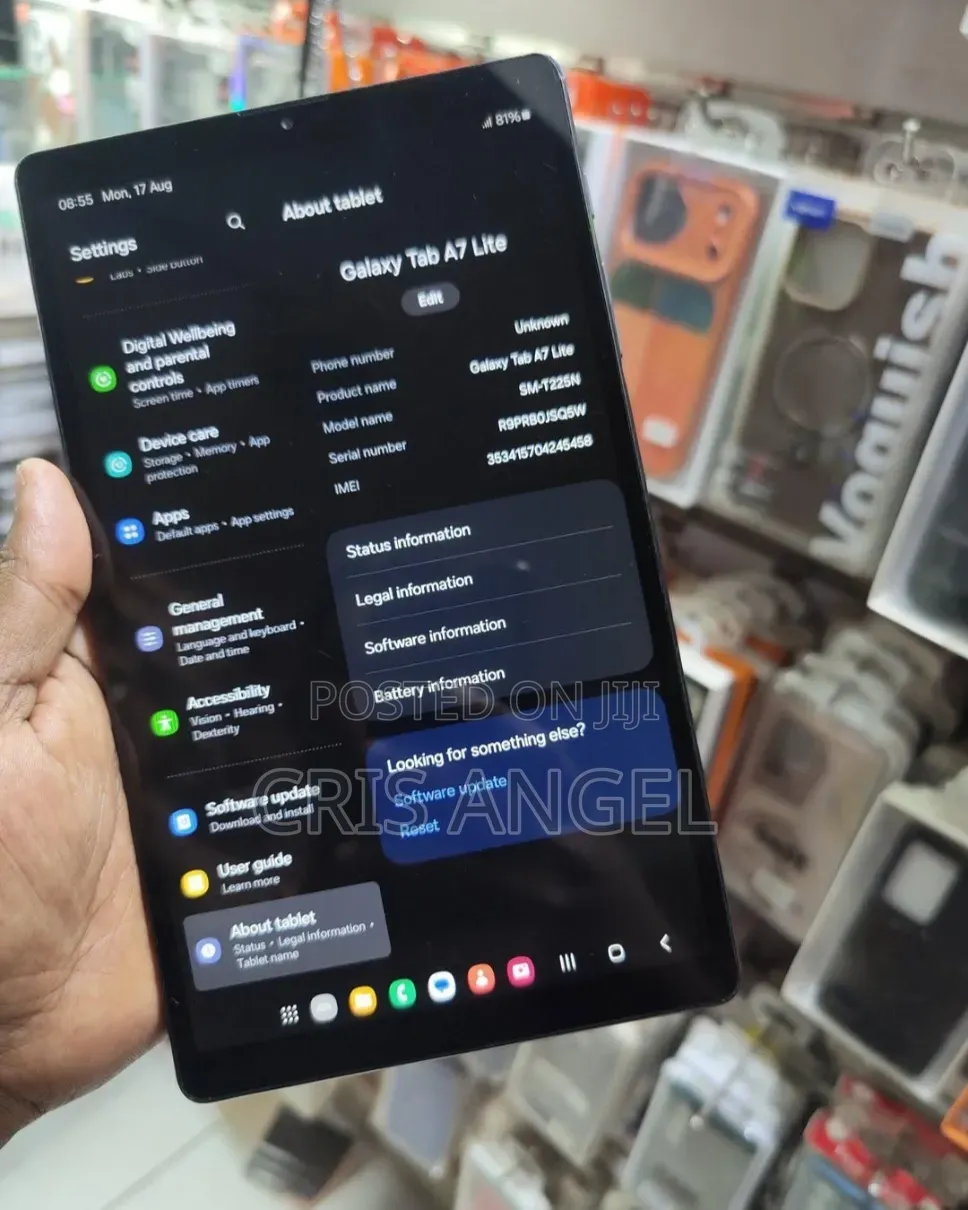 Samsung Galaxy Tab A7 Lite 64 GB Gray