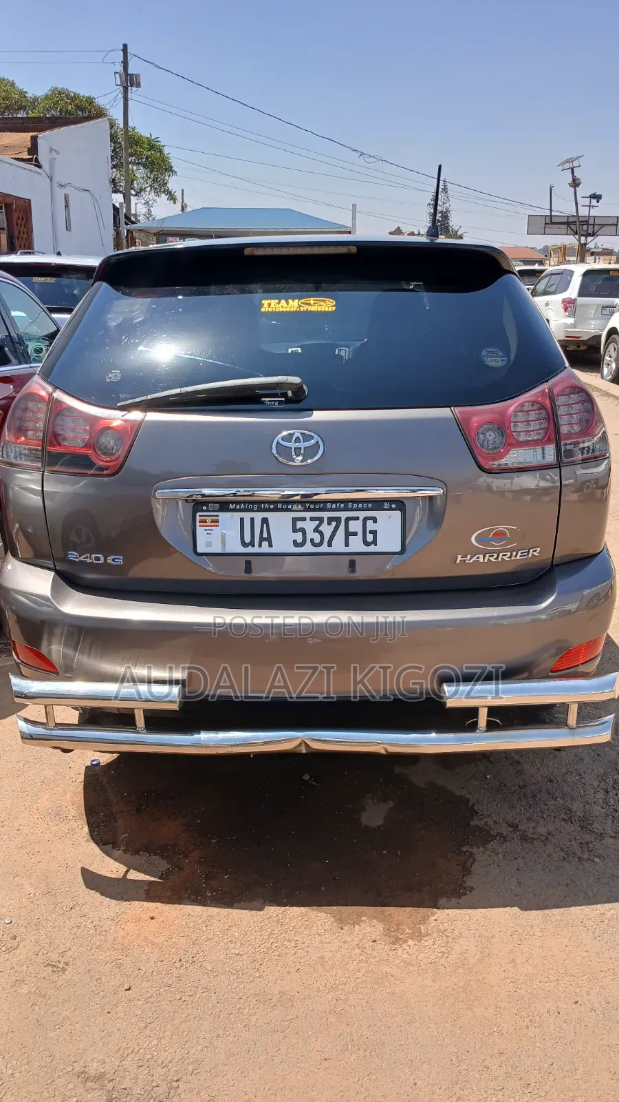 Toyota Harrier 2008 Gray