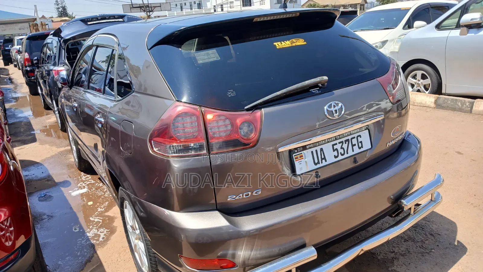 Toyota Harrier 2008 Gray
