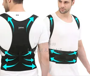 Adjustable Shoulder Straightener for Improving Back Posture