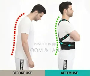 Adjustable Shoulder Straightener for Improving Back Posture