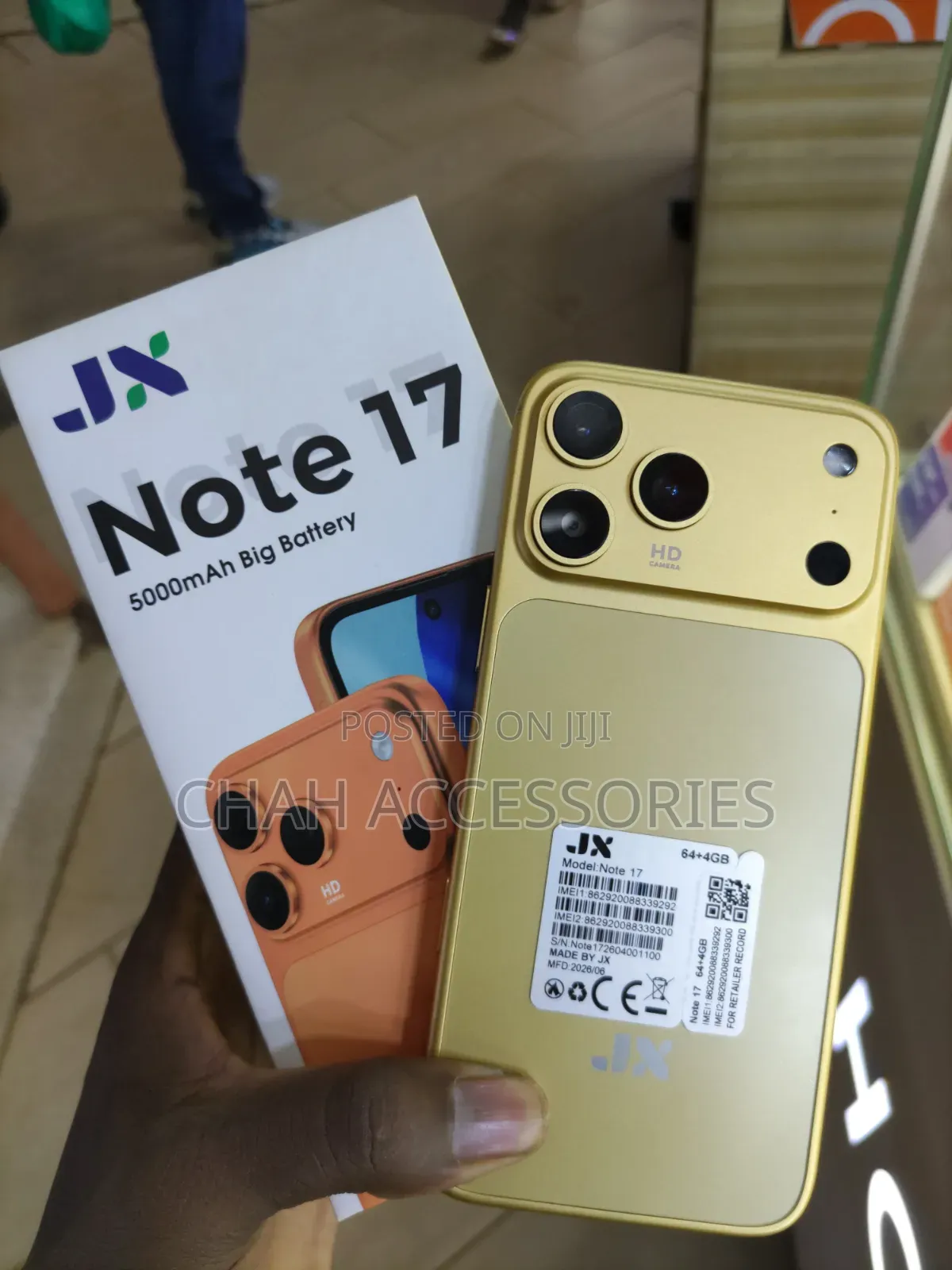 New JX J17 Yellow