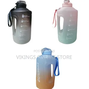 Large-Capacity, Gradient-Colored "Sports Cup" Fitness Water Jug