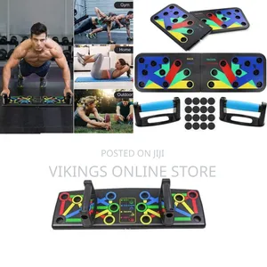 9-in-1 Push-Up Board, a Color-Coded Fitness Training System