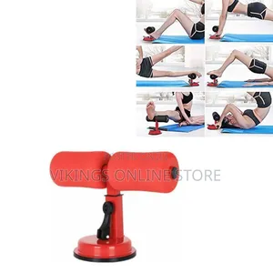 Portable Self-Suction Sit-Up Bar, an Adjustable Home Fitness