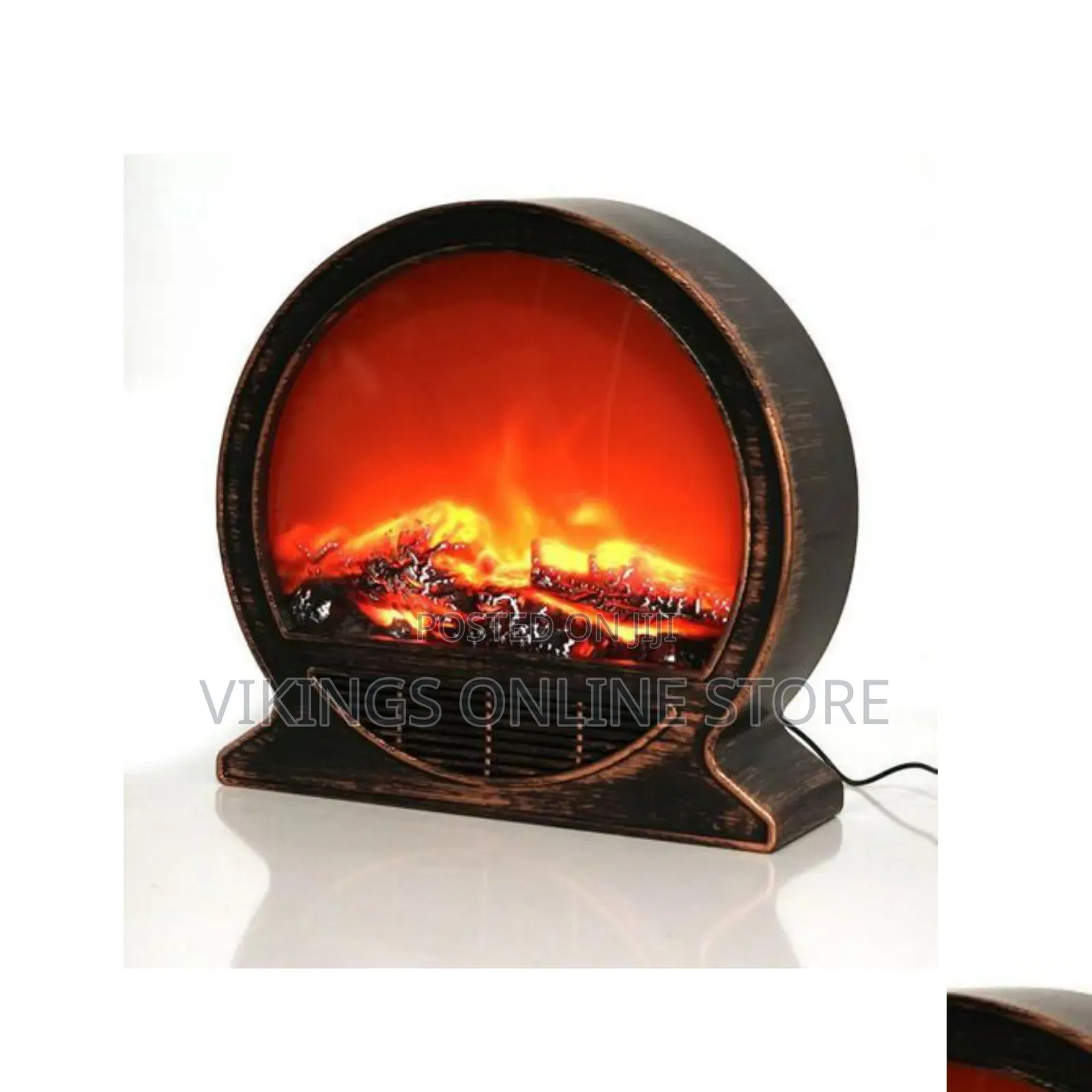 Electric Portable, Decorative LED Fireplace Lantern