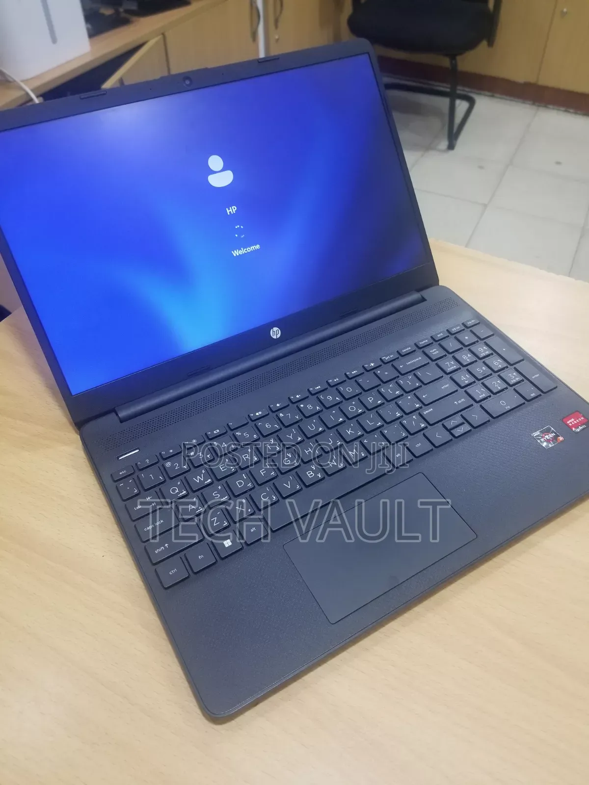 New Laptop HP 15S 8GB AMD Ryzen 5 SSD 256GB