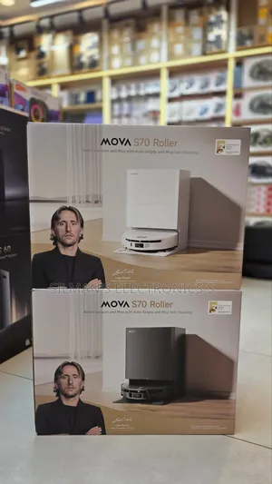 Mova S70 Roller Robot Vacuum With Auto Empty