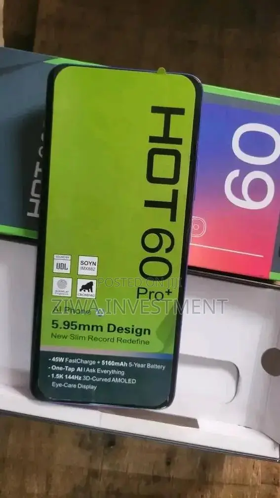 New Infinix Hot 60 Pro+ 256 GB Blue