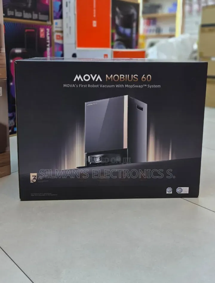 Mova Mobius 60 Robot Vacuum With Mop Swap System
