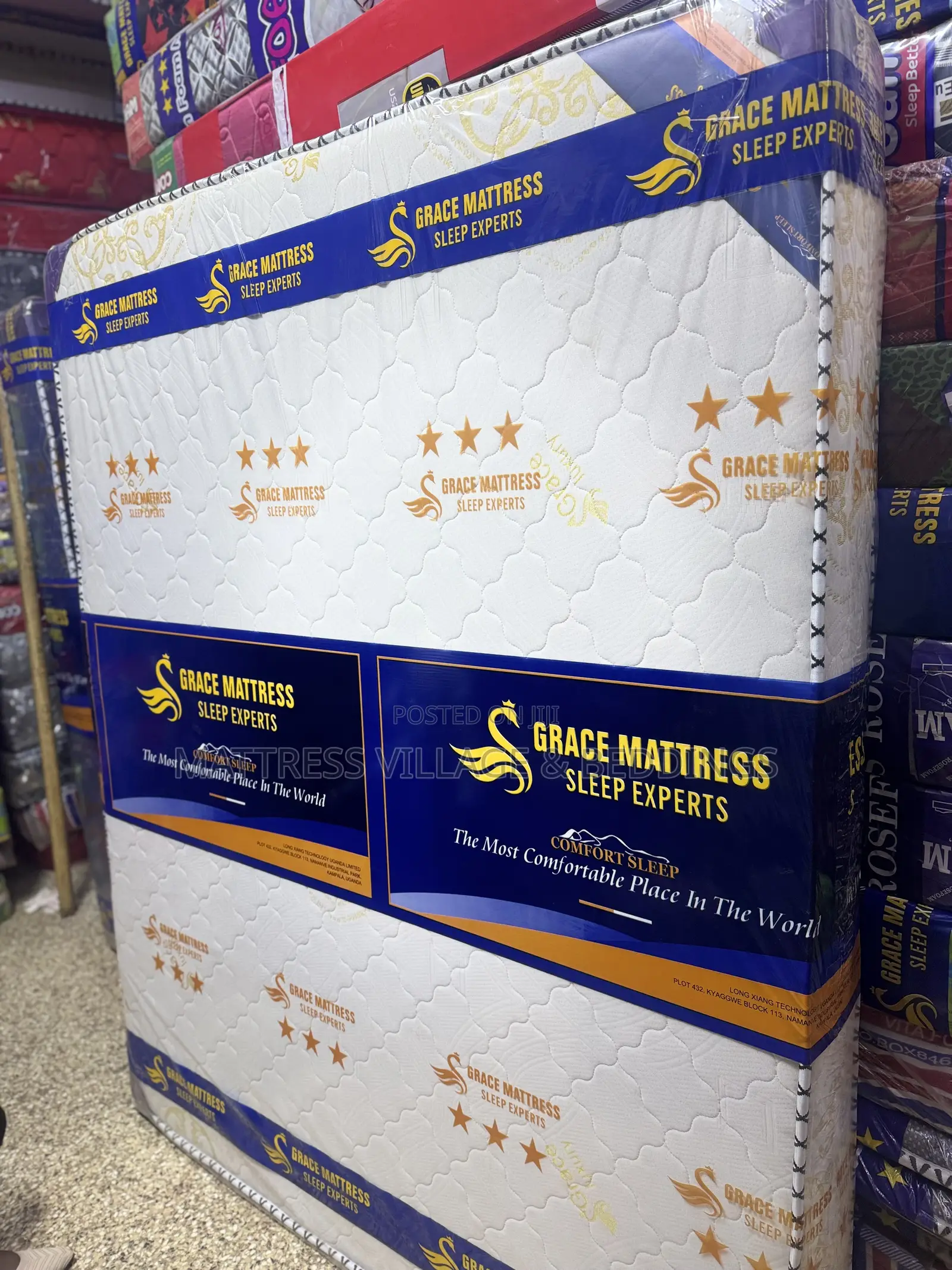 Premium Fiber 5by6..6inches of Gracefoam