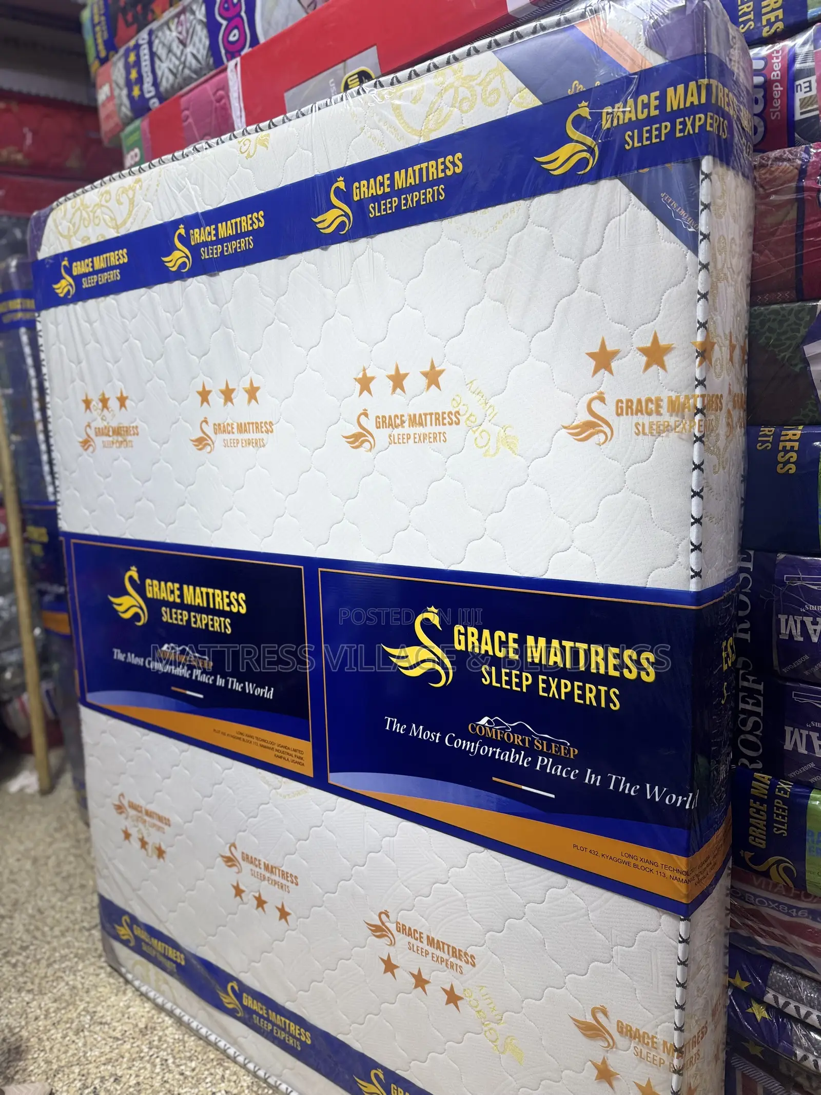 Premium Fiber 5by6..6inches of Gracefoam
