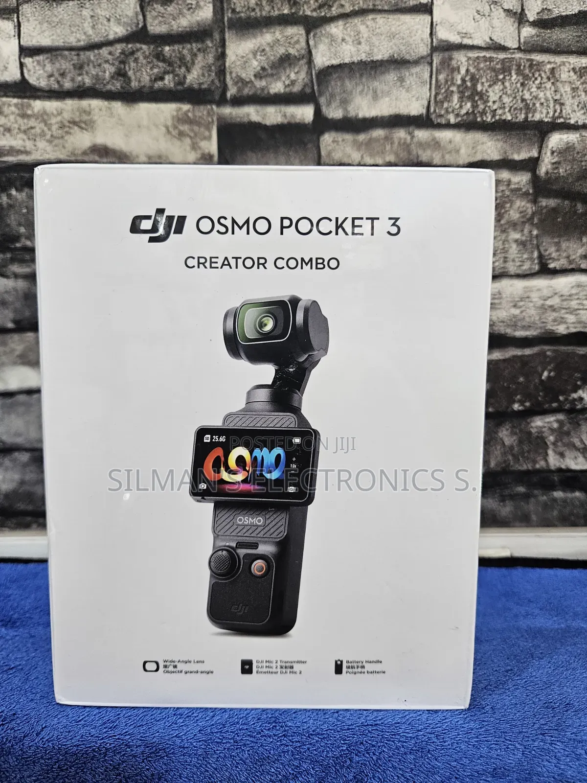 The Dji Osmo Pocket 3 Content Creator Combo Black