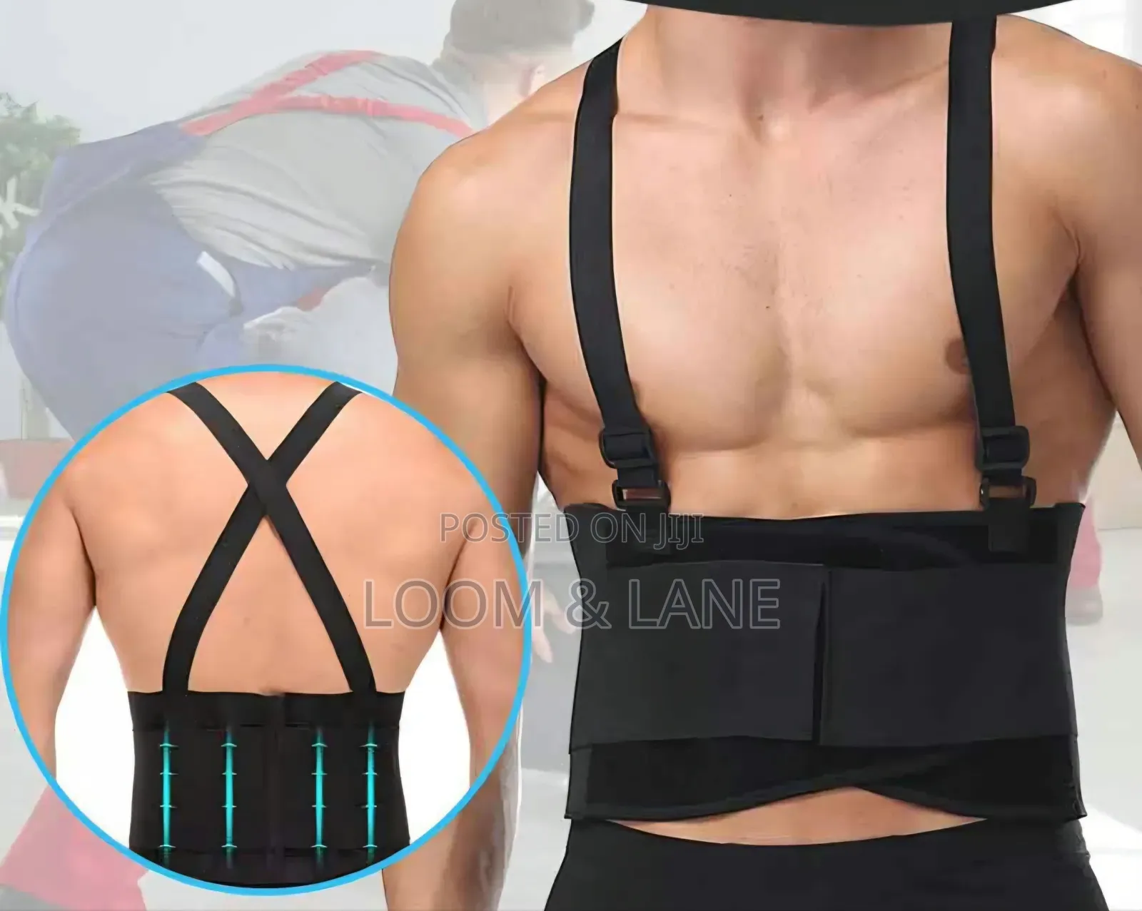 Adjustable Industrial Back Support Belt