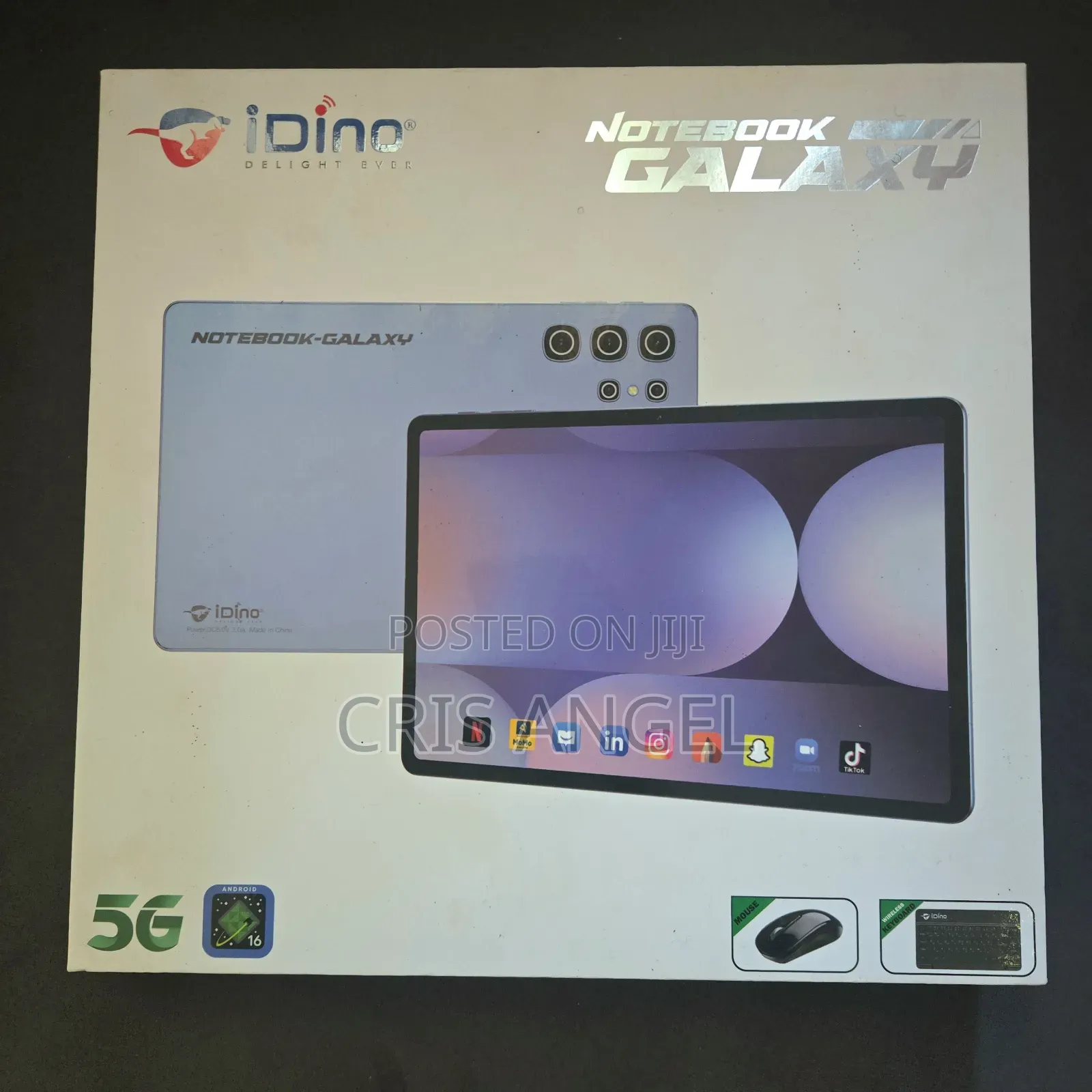 New Idino Notebook Galaxy 512 GB Gray