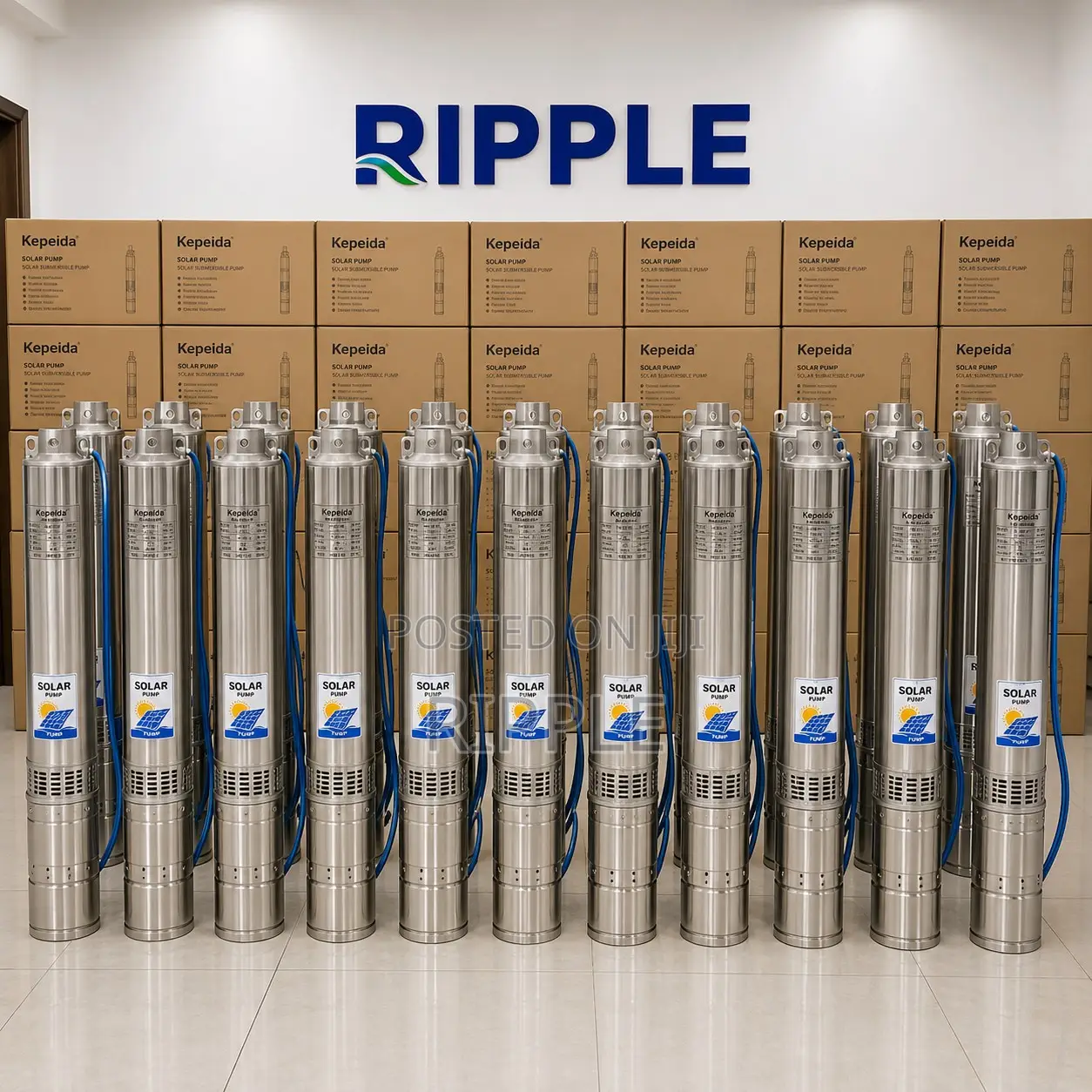 600W Solar Borehole Pump 85m Head 4000l/H 48V