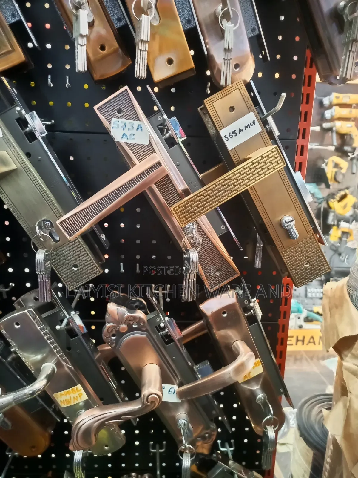 Parker Pair Door Lock – Strong, Secure & DurableDescription:
