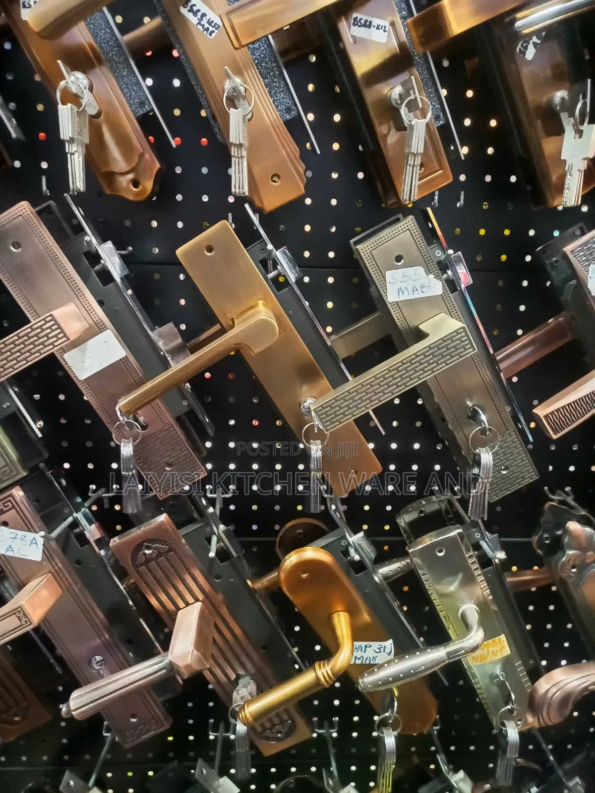 Parker Pair Door Lock – Strong, Secure & DurableDescription:
