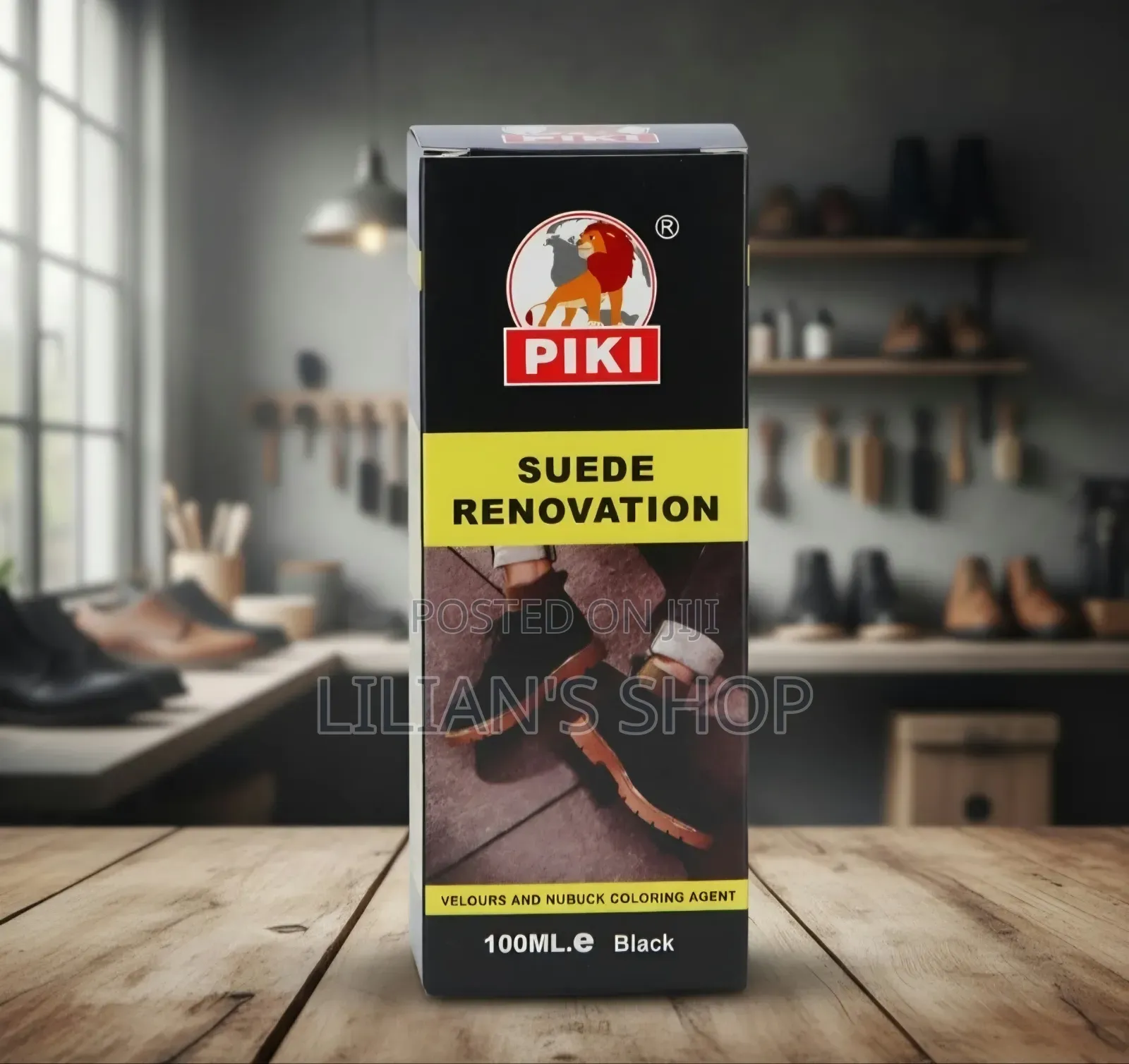 PIKI Suede Renovation (100ml, Black)