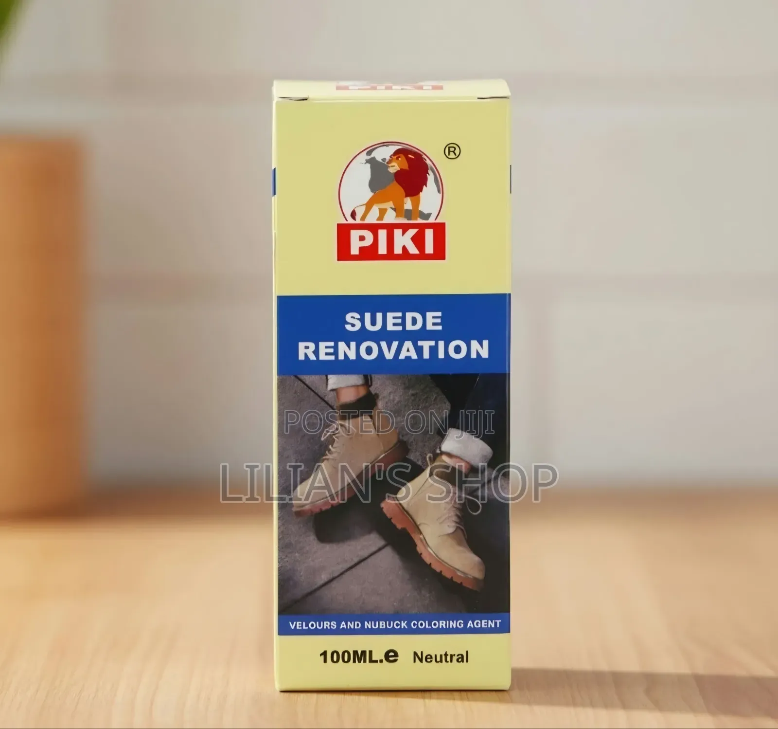 PIKI Suede Renovation100ml Bottle Neutral Colour
