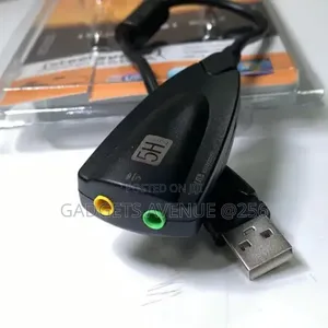 Virtual 7.1 Surround Sound USB 2.0 External Audio Adapter