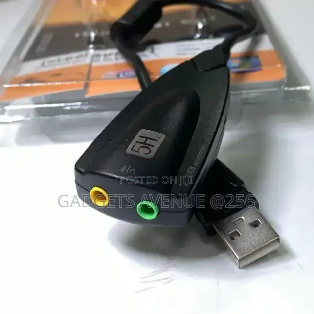 Virtual 7.1 Surround Sound USB 2.0 External Audio Adapter