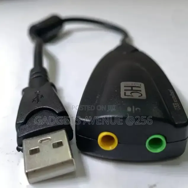 Virtual 7.1 Surround Sound USB 2.0 External Audio Adapter
