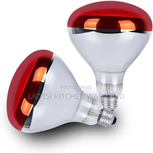 1piece of 250W Infrared Heat Brooder Bulb for Poultry Brooding