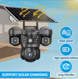 7 Brand 12mp Double Lens Solar Security Camera