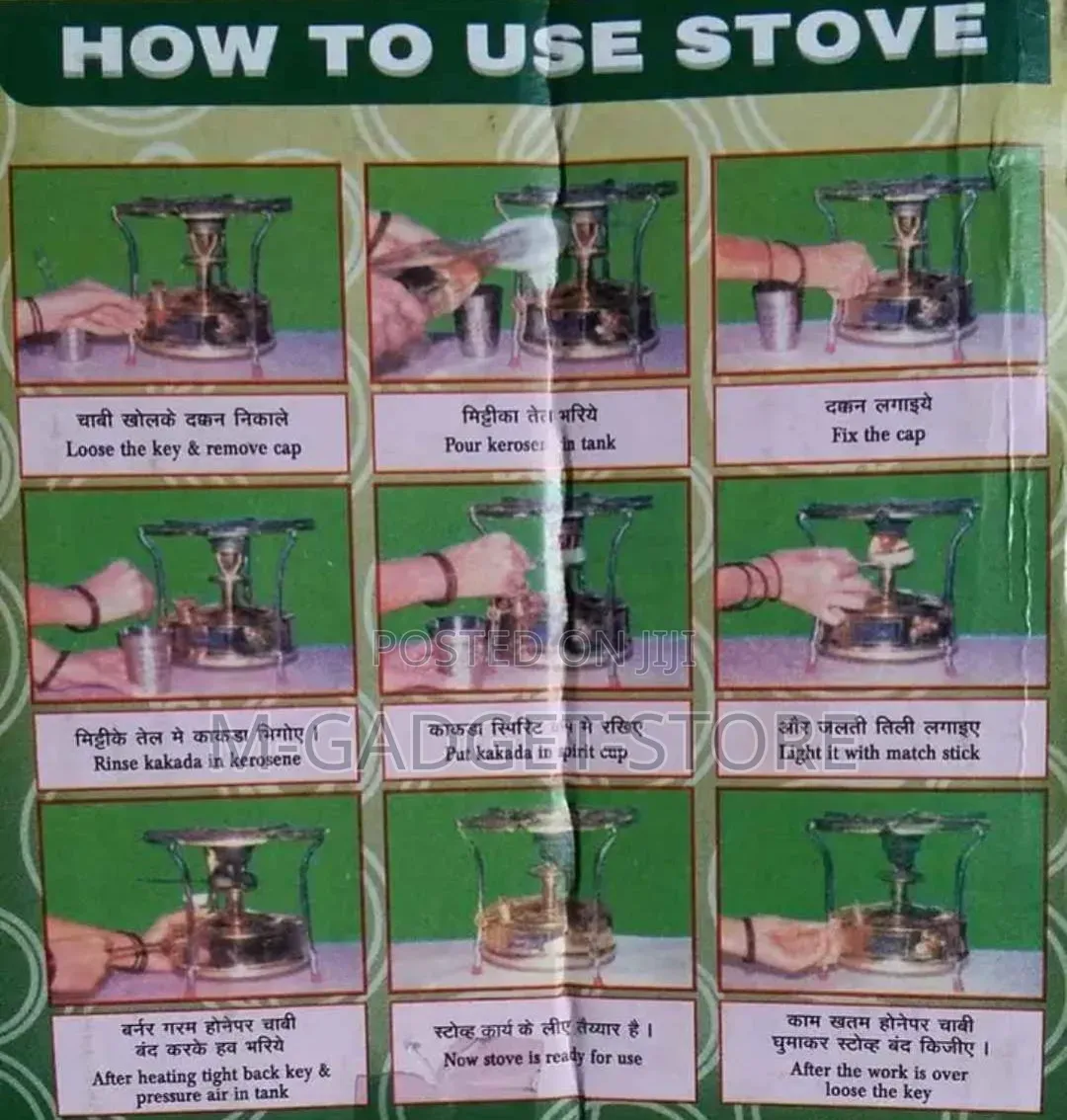 New Pressure Stoves for Fast and Cheap Cooking.
