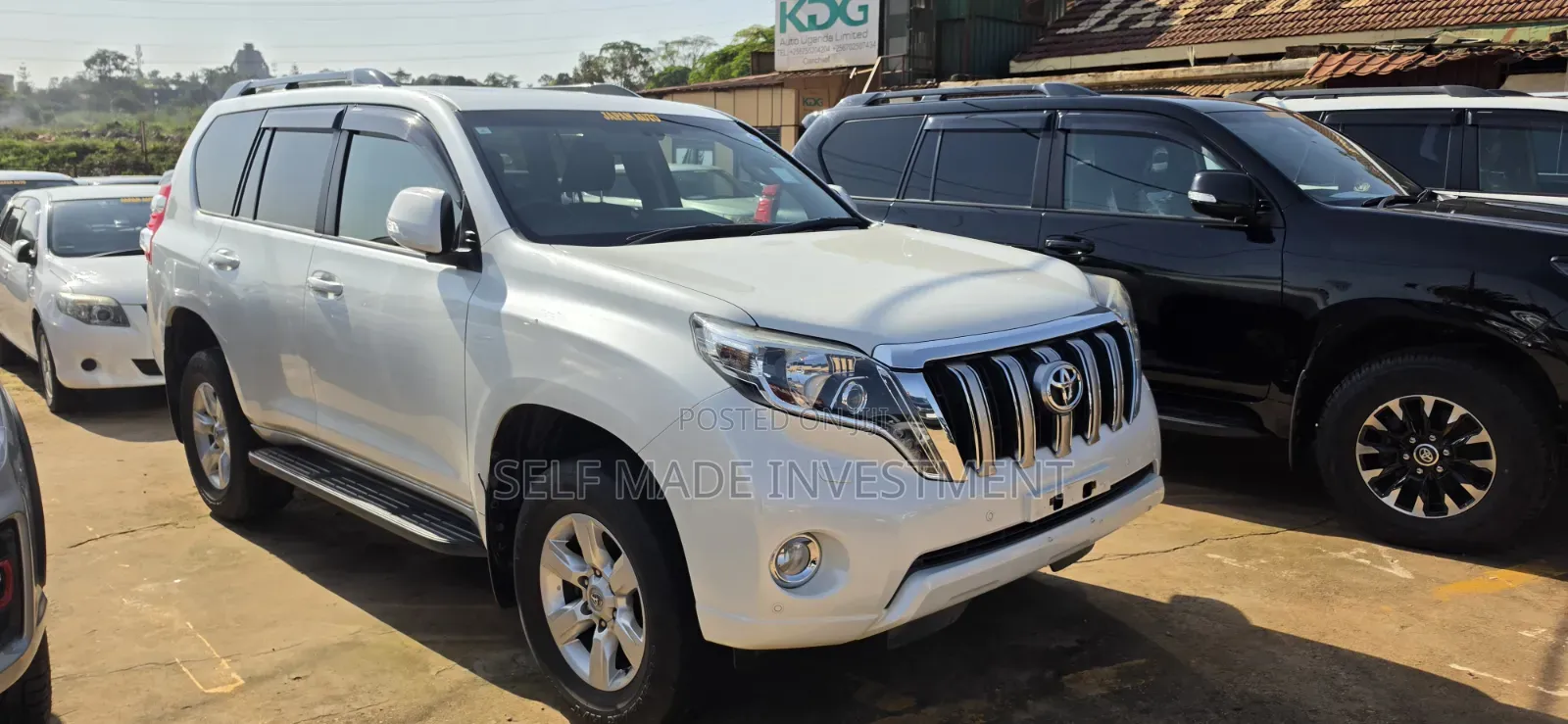 Toyota Land Cruiser Prado 2017 White