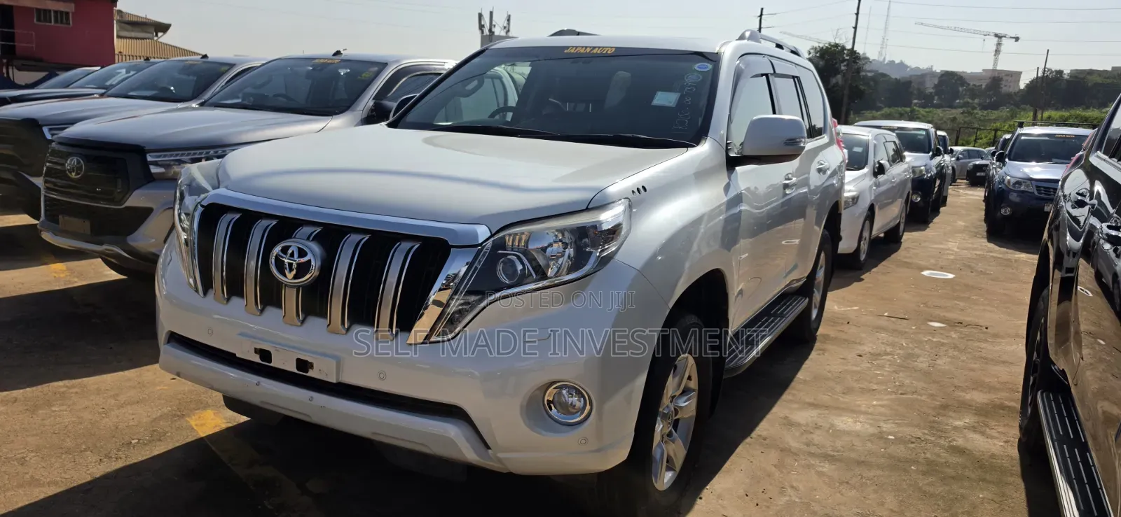 Toyota Land Cruiser Prado 2017 White