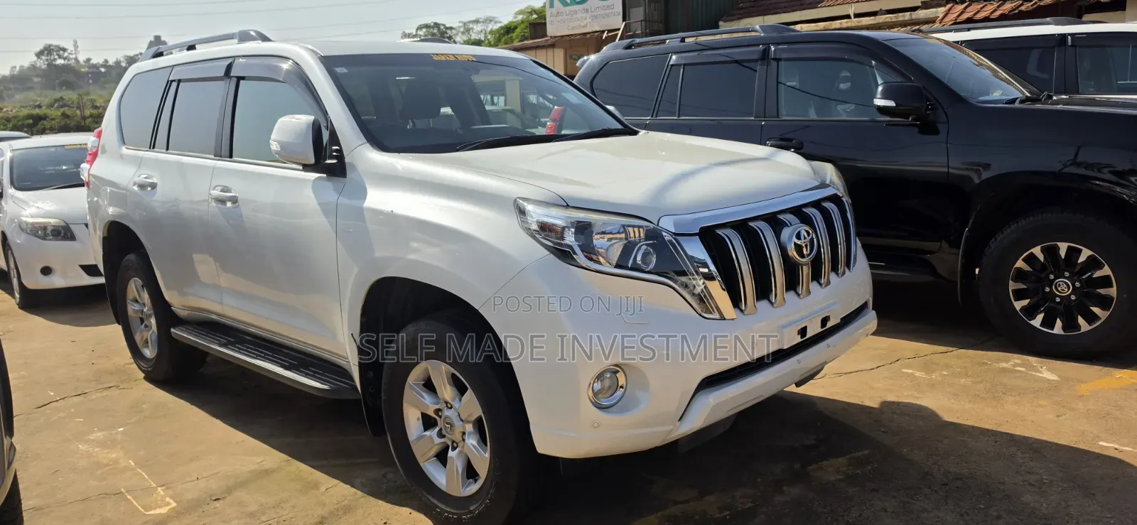 Toyota Land Cruiser Prado 2017 White