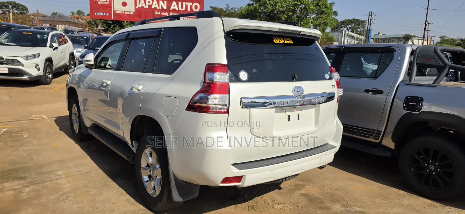 Toyota Land Cruiser Prado 2017 White