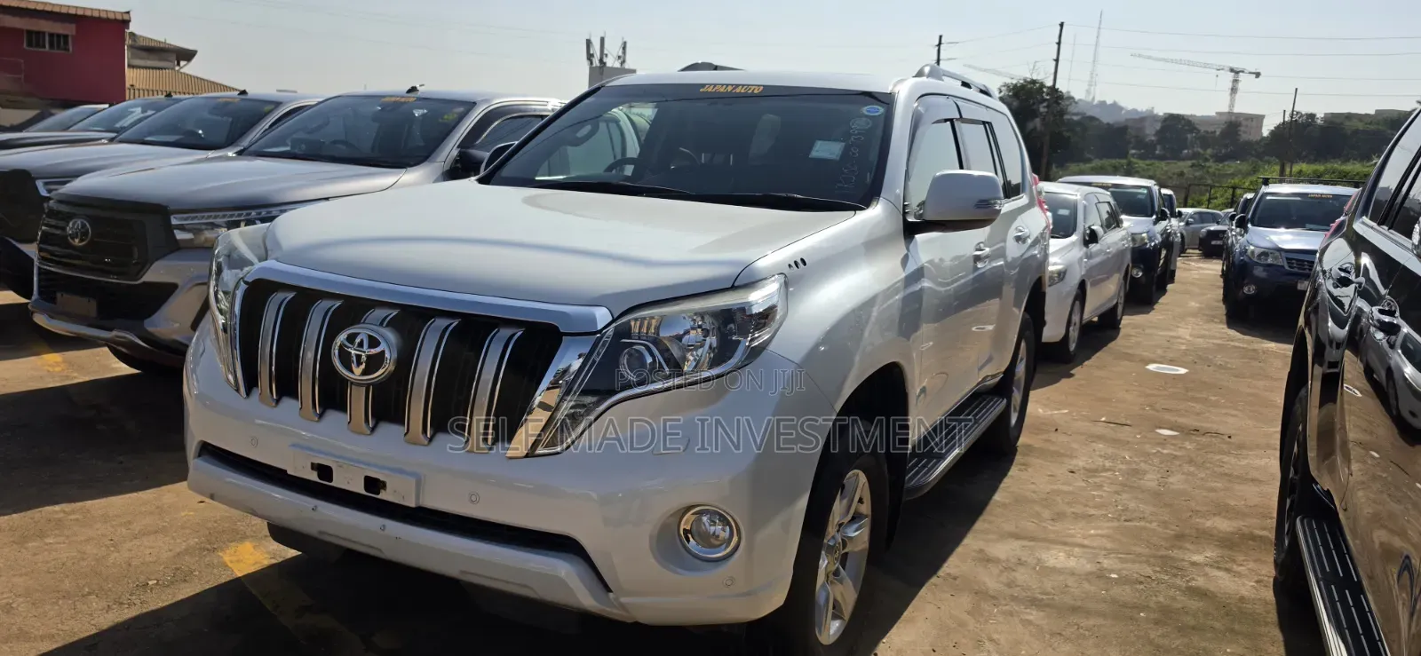 Toyota Land Cruiser Prado 2017 White