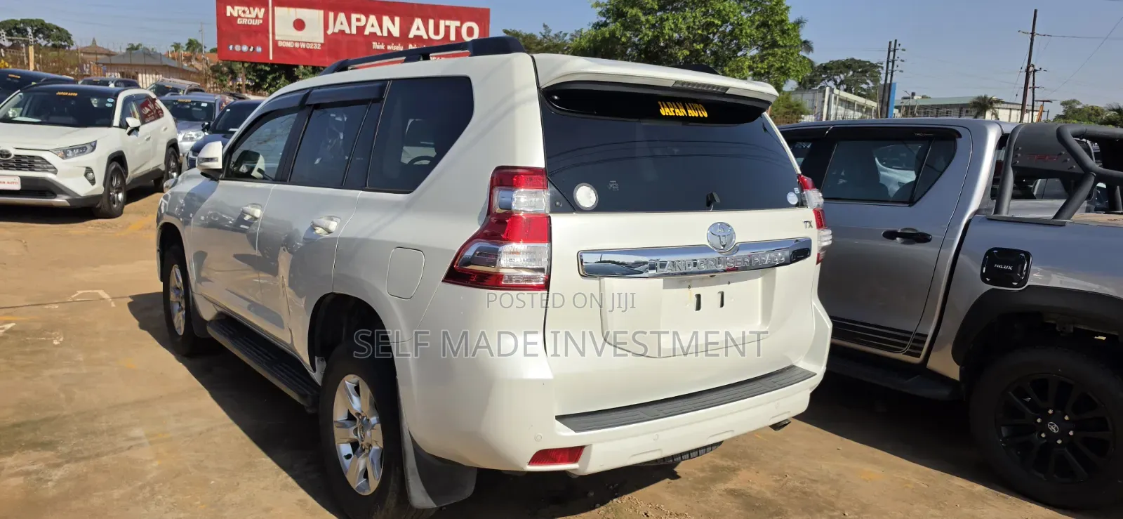 Toyota Land Cruiser Prado 2017 White