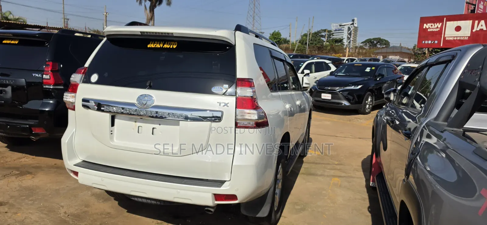 Toyota Land Cruiser Prado 2017 White
