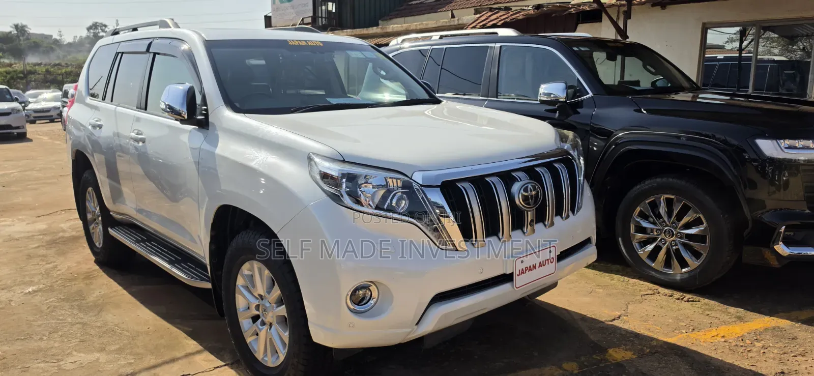Toyota Land Cruiser Prado 2017 White